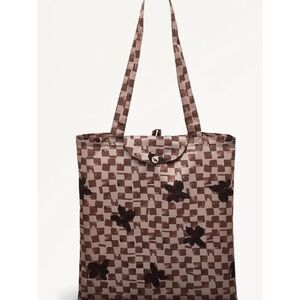 Radley London Check Responsibly Foldaway Tote Bag